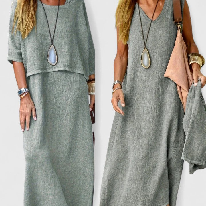 Harlyne | Elegancki Dwuczęściowy Zestaw