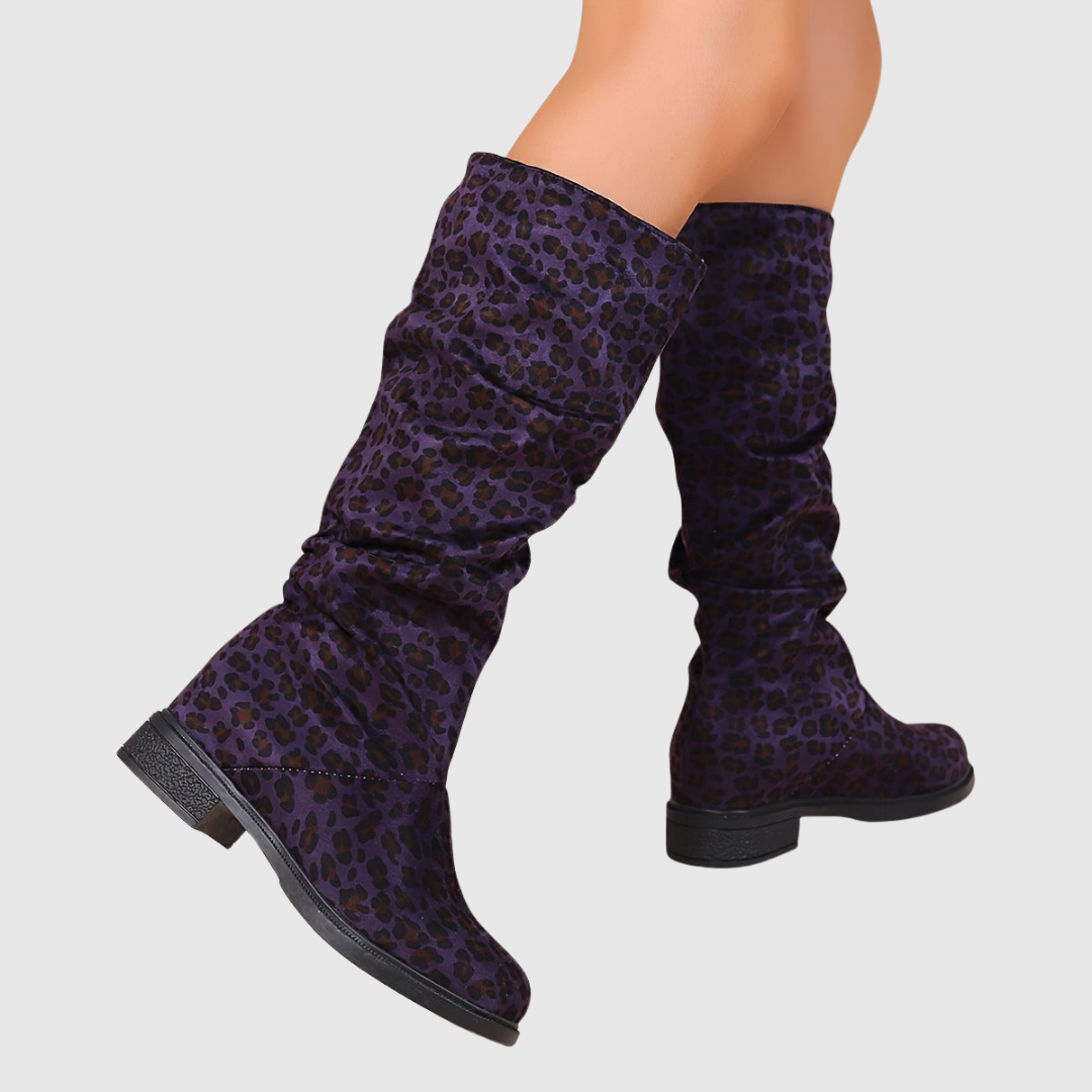 Selah™ - Leopard Mid-Calf Boots