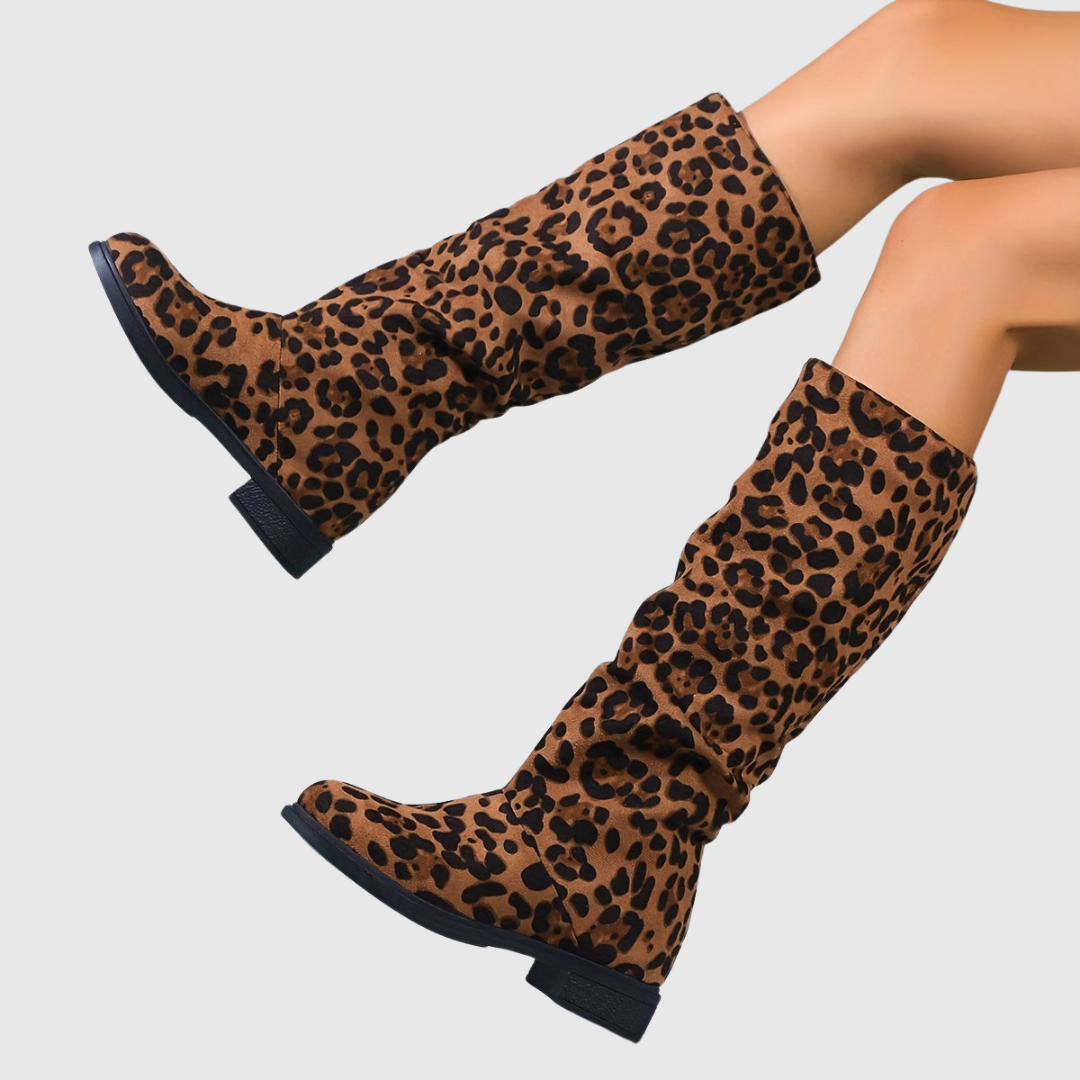 Selah™ - Leopard Mid-Calf Boots