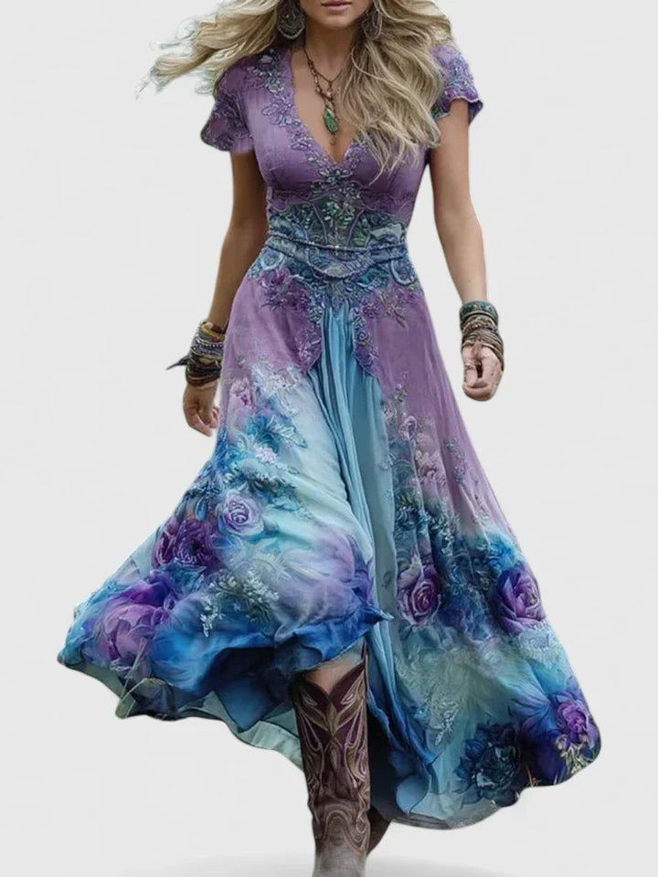 Sydneighh | Elegancka Maxi Sukienka