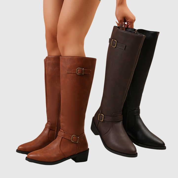 Anastelle™ - Riding Leather Boots