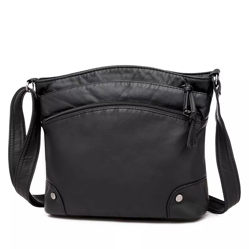 CELINE | LEATHER SHOULDER BAG