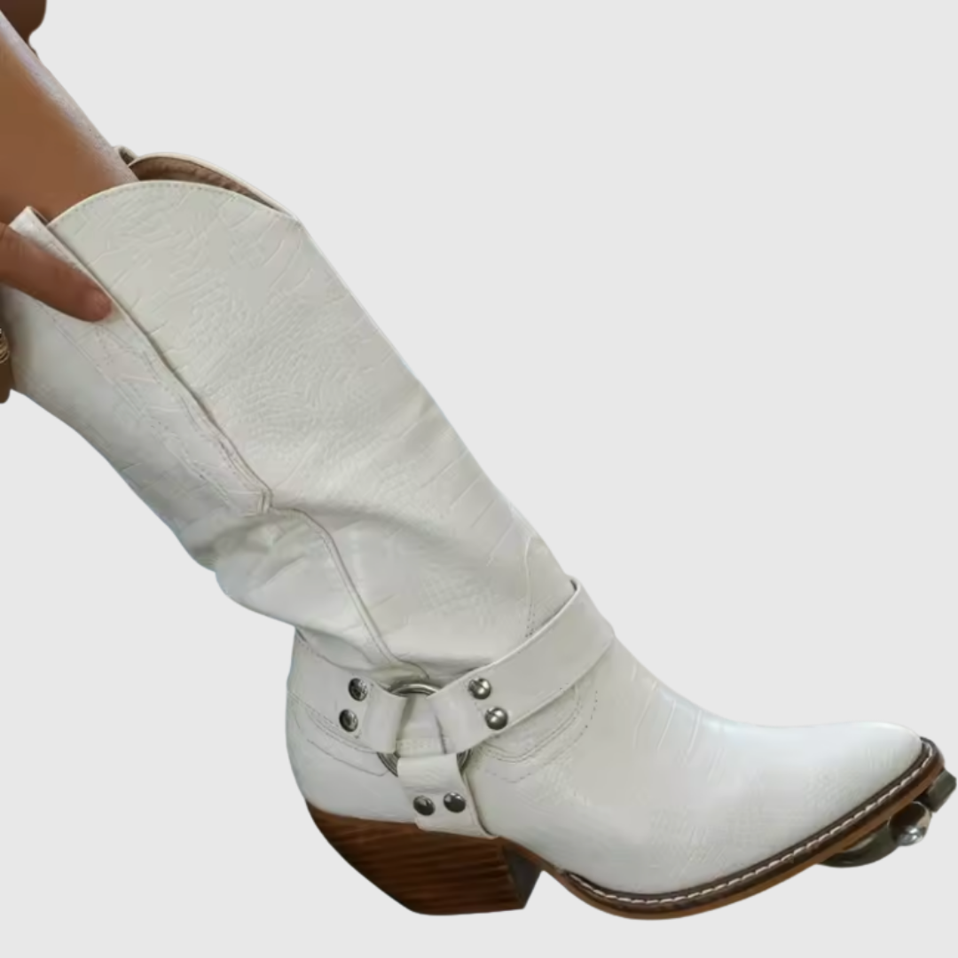 Fiorenne | Luxe Cowboy Leather Boots