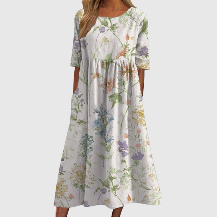 CLARA | RELAXED MIDI DRESS