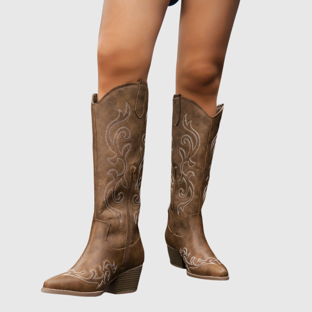 Hester | Classic Western Cowboy Boots