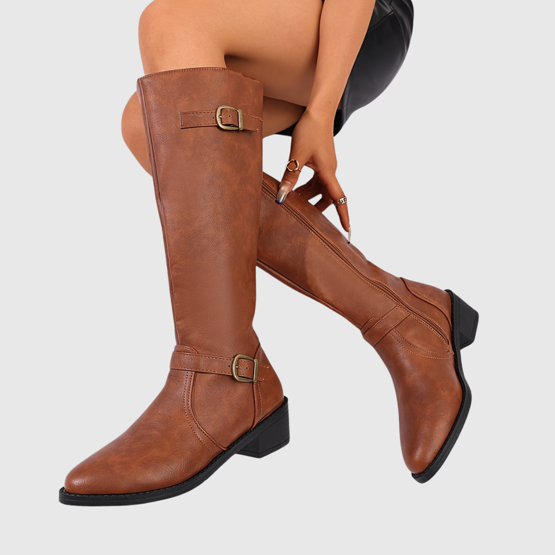 Anastelle™ - Riding Leather Boots