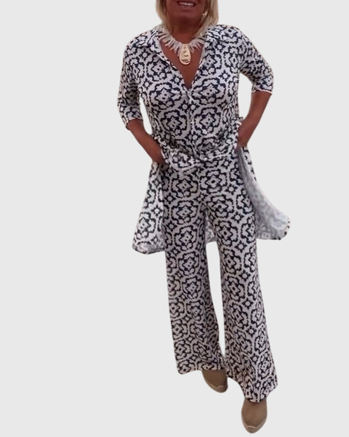 Gabriella™ | Elegancki Vintage Dwuczęściowy Zestaw