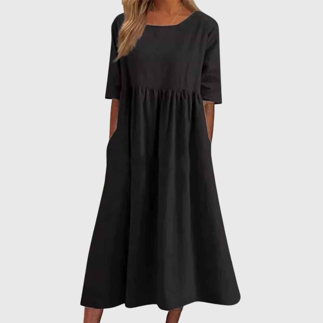 LEAH™ - Flattering Casual Dress