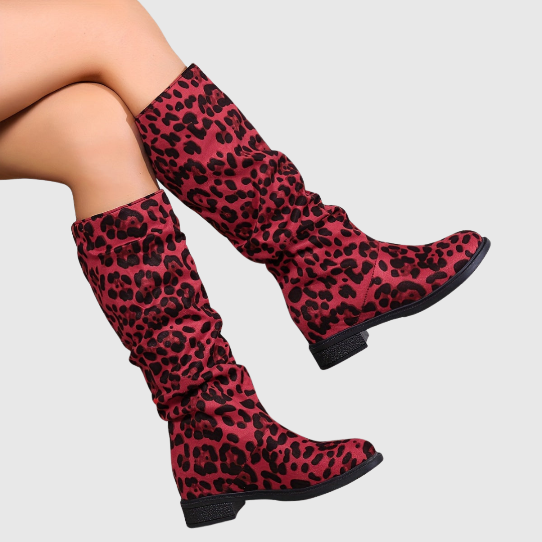Selah™ - Leopard Mid-Calf Boots
