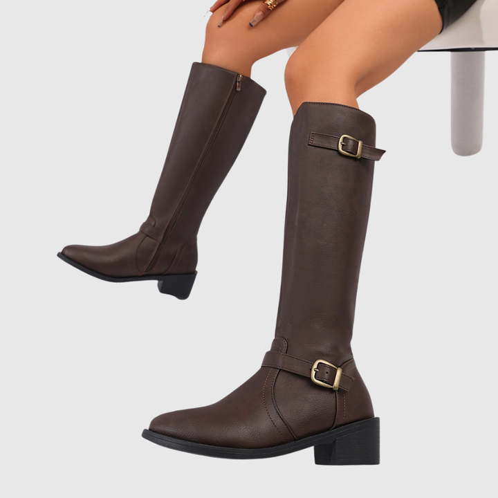 Anastelle™ - Riding Leather Boots