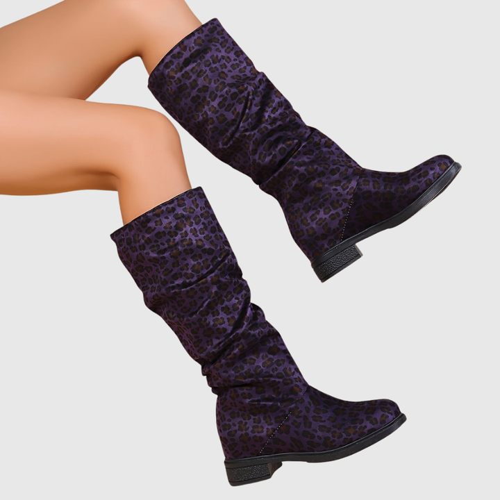 Selah™ - Leopard Mid-Calf Boots