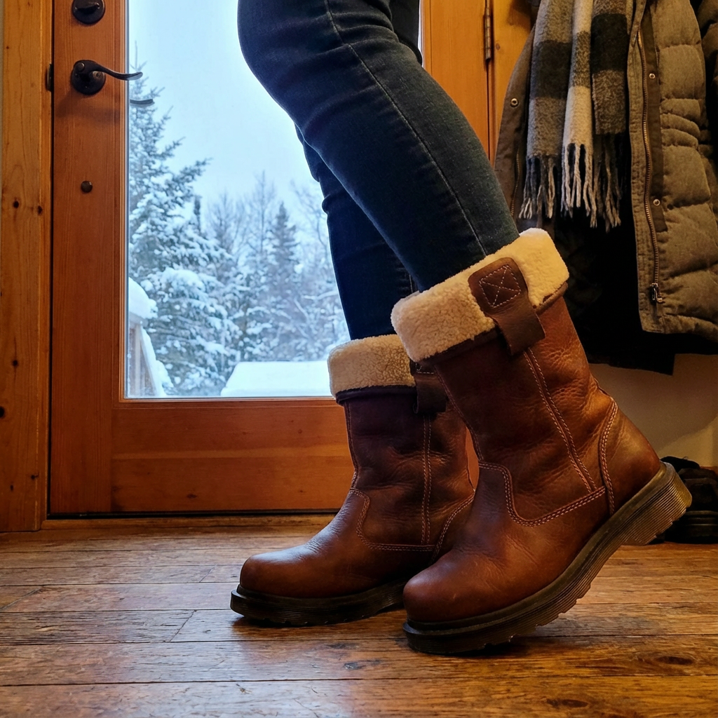 Eliza™ - Warm Leather Winter Boot