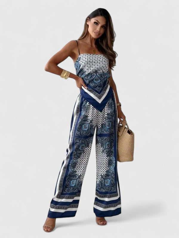 Carmen | Stylowy Zestaw Dwuczęściowy