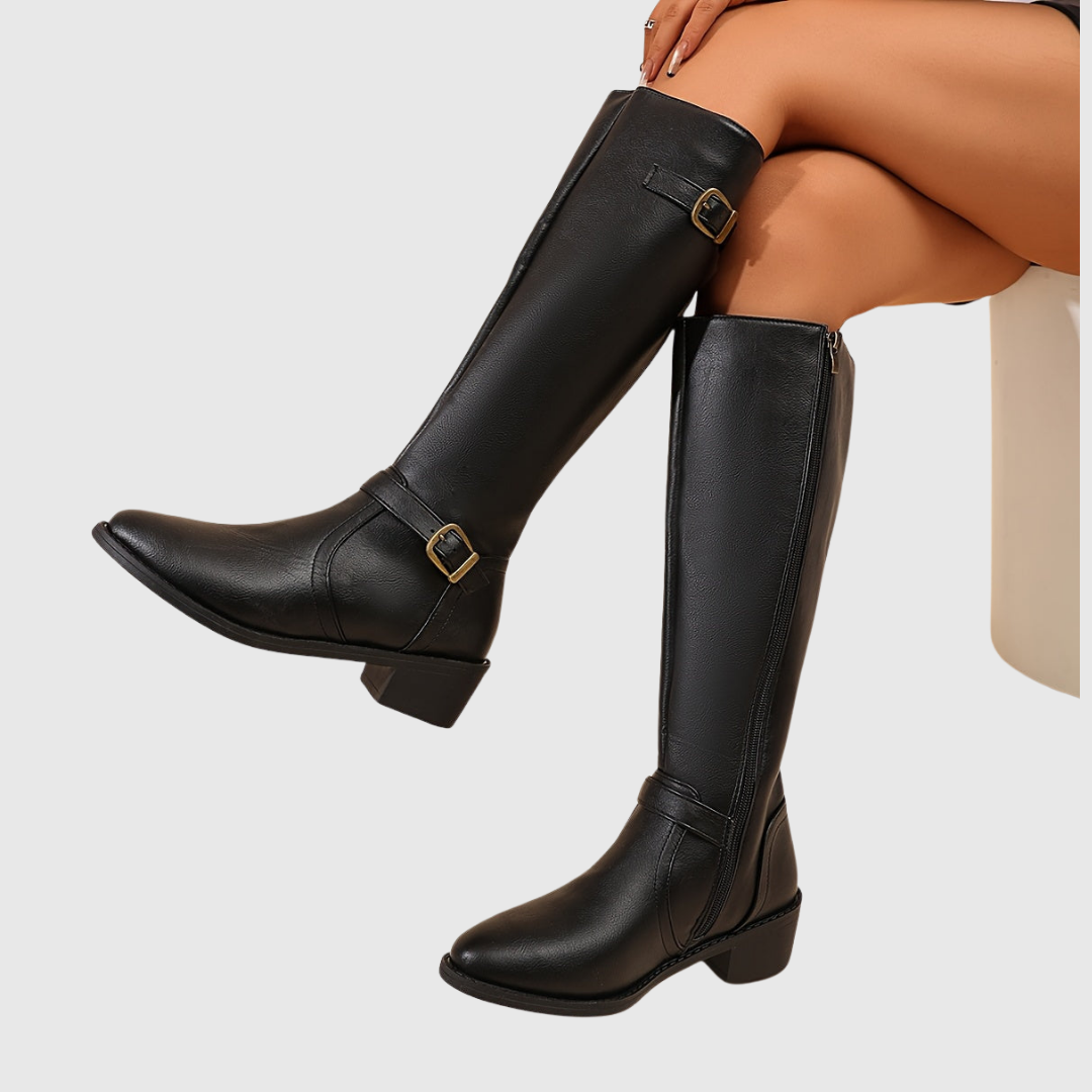 Anastelle™ - Riding Leather Boots