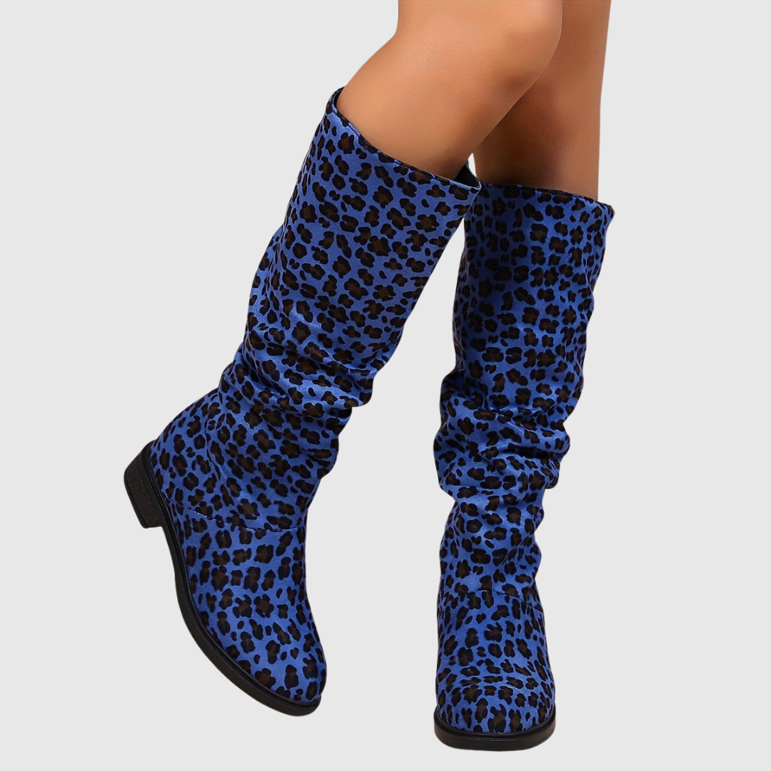 Selah™ - Leopard Mid-Calf Boots