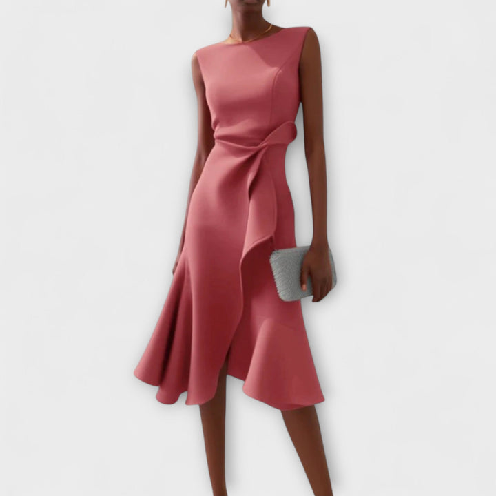 ARIANA™ - PLEATED MIDI DRESS