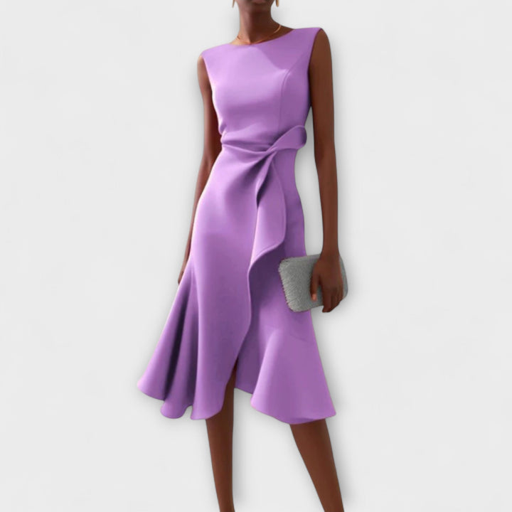 ARIANA™ - PLEATED MIDI DRESS