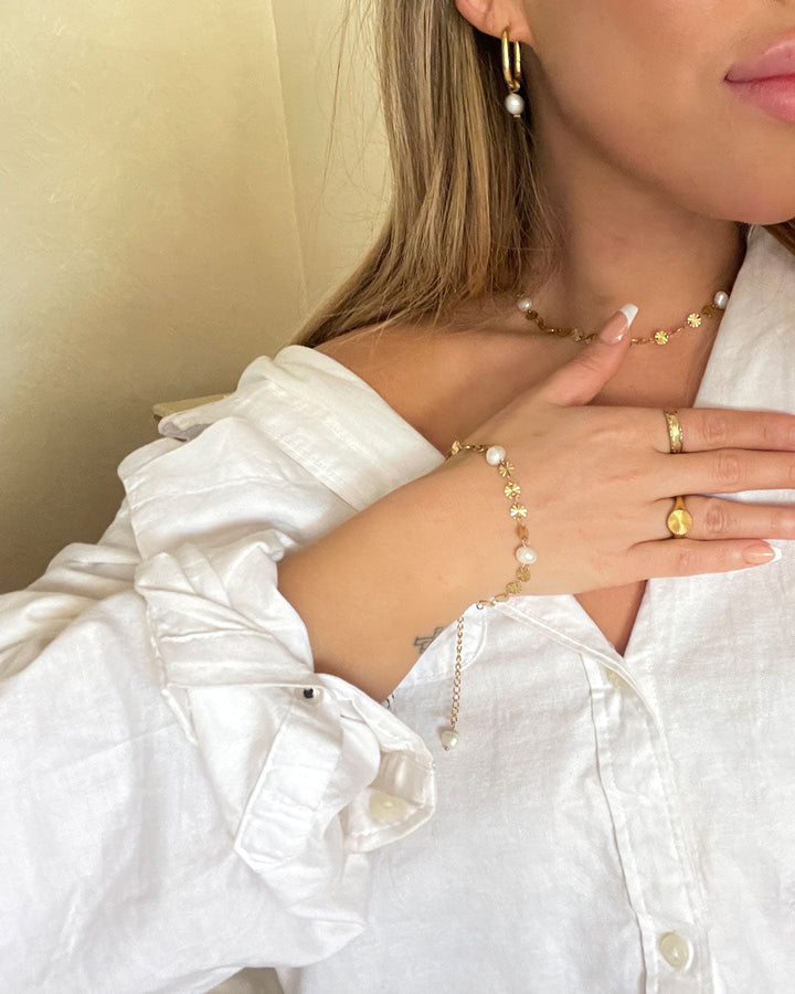 Melisaria | Pierścionek 18K Złoto