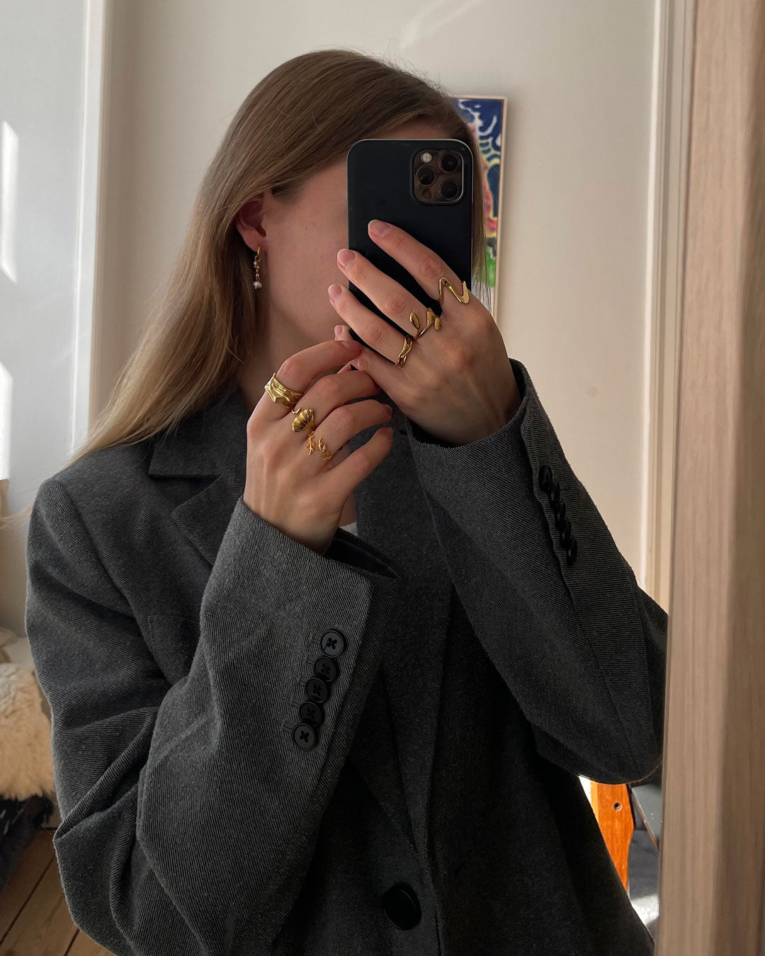 Tessavelle | Pierścionek 18K Złoty