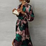 LILY™ - Belted Maxi Dress