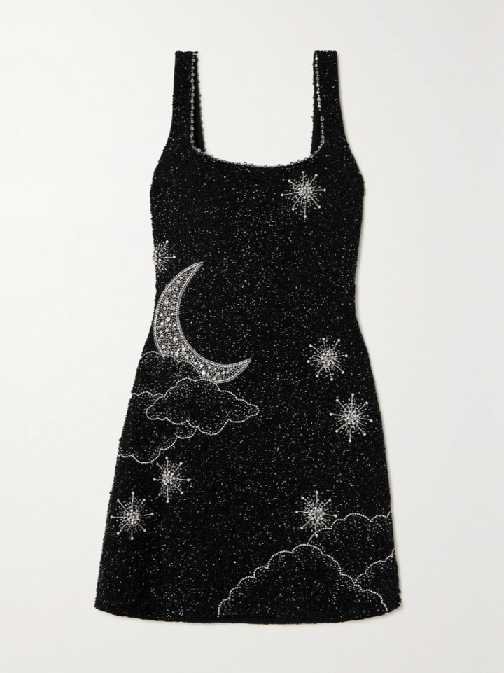 PHOEBE | MINI SEQUIN SPLIT DRESS