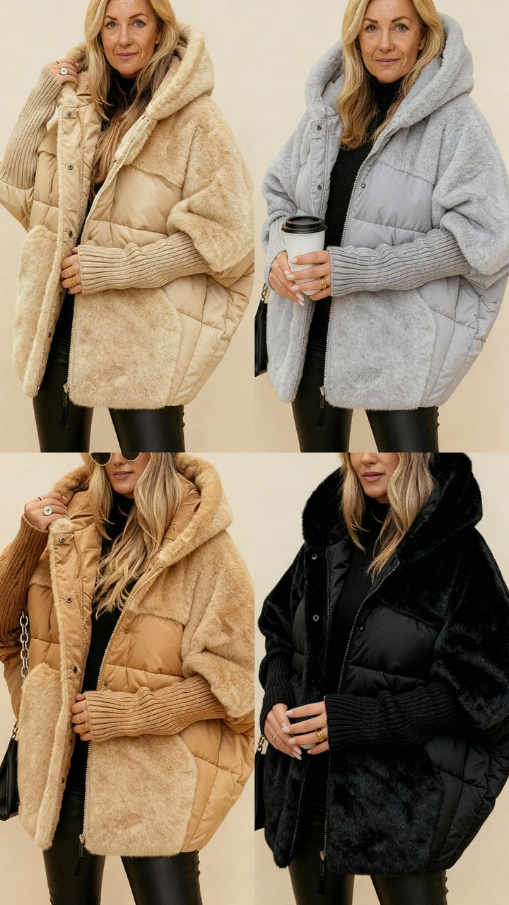 SONYA | Stylowa kurtka puchowa z kapturem