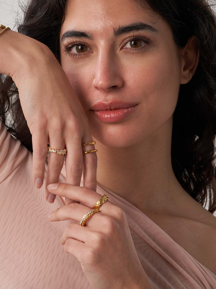 Tazalyette | Pierścionek diamentowy 18k