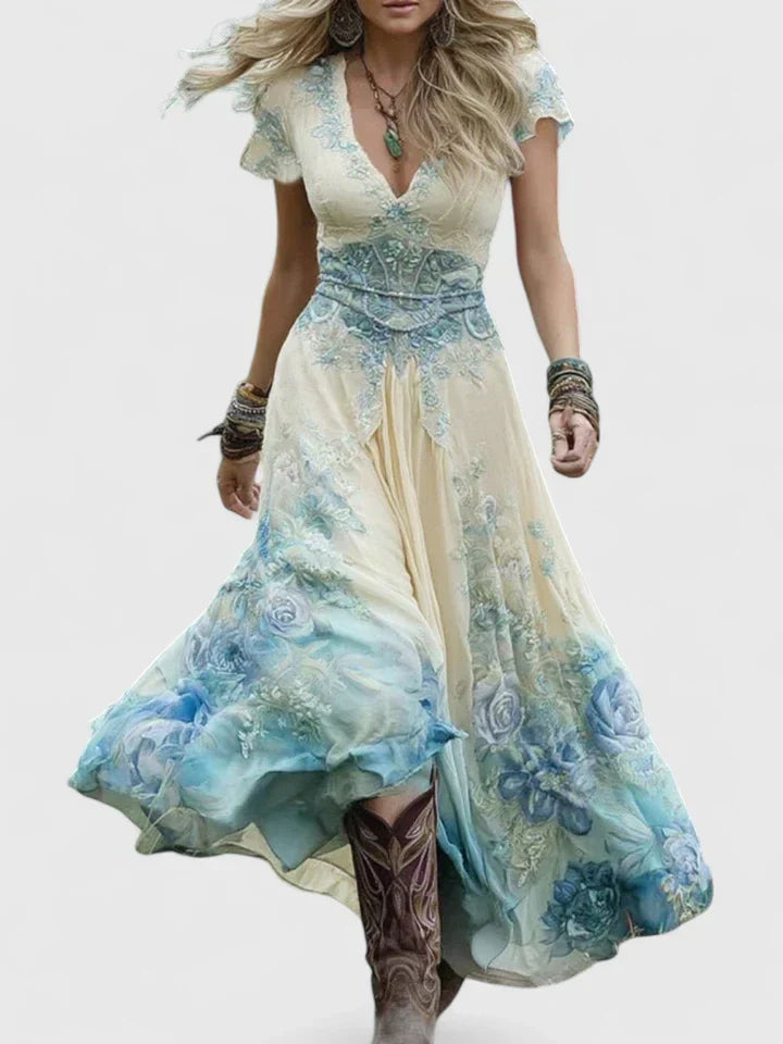 Sydneighh | Elegancka Maxi Sukienka