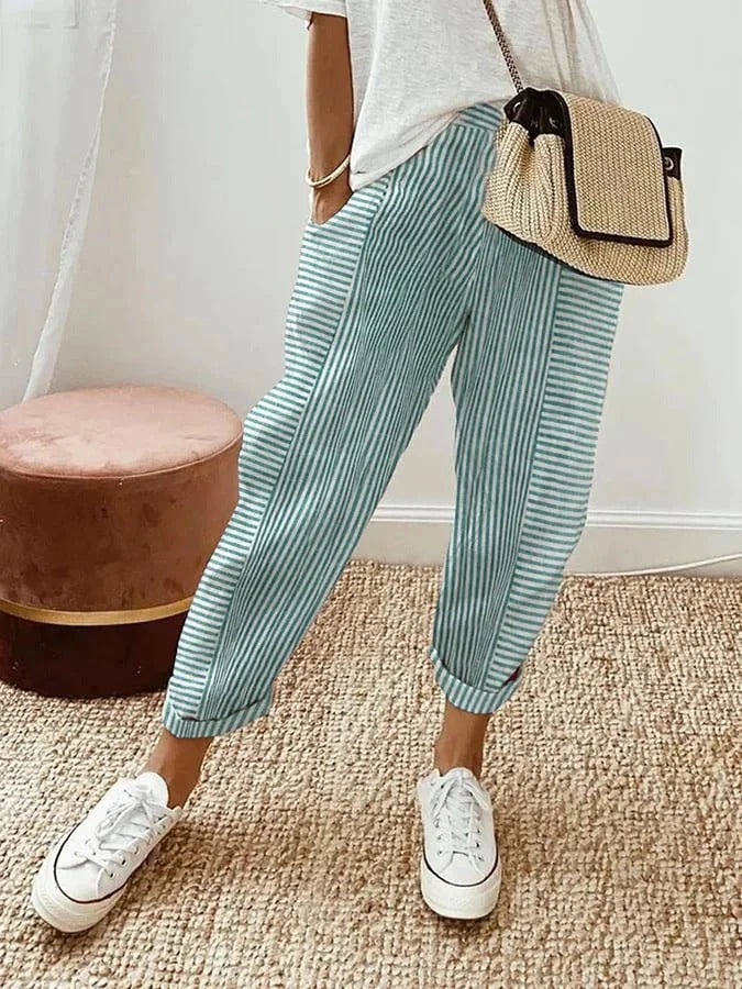 Cosette | Striped Trousers