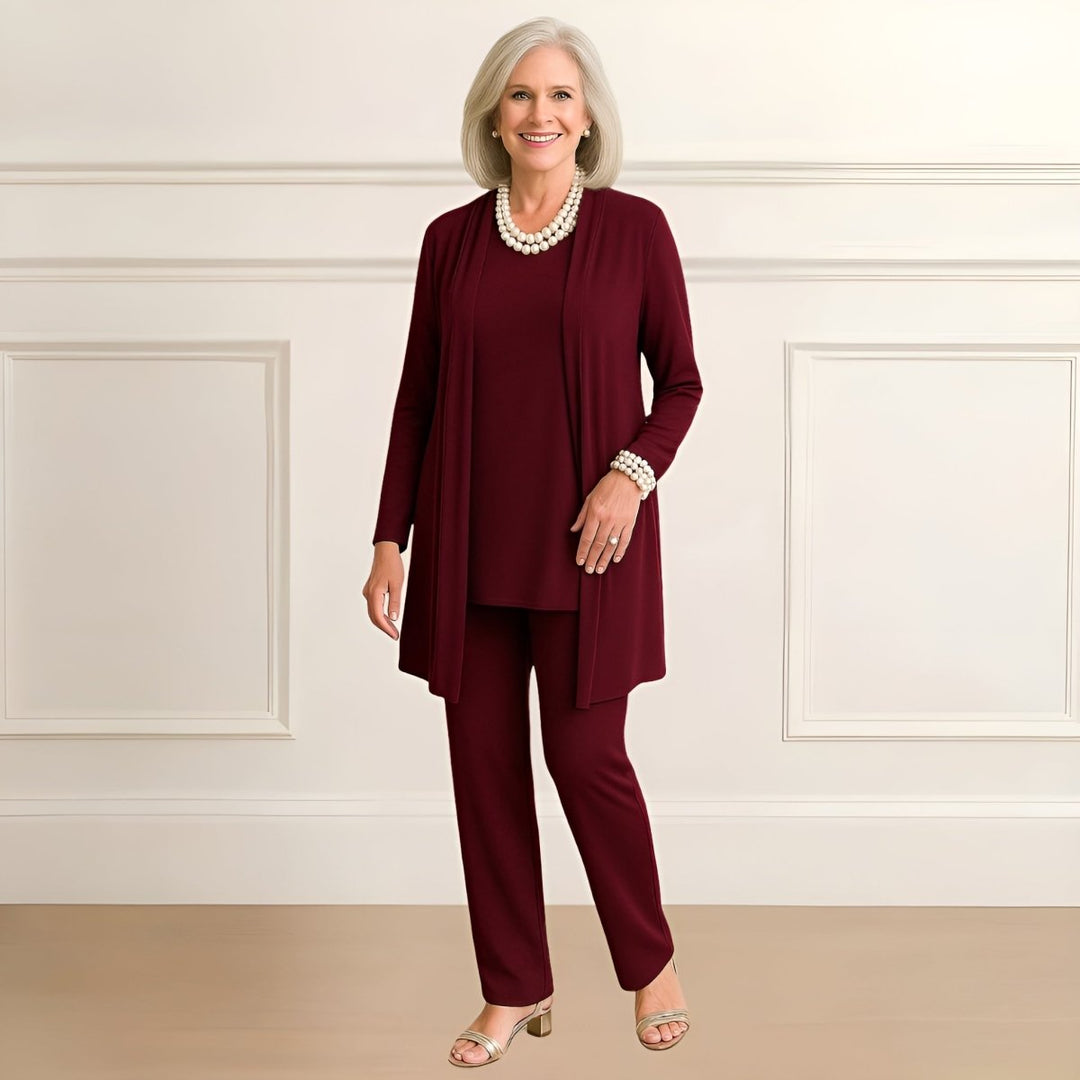 Rosie™ - Cardigan Top & Pants Set