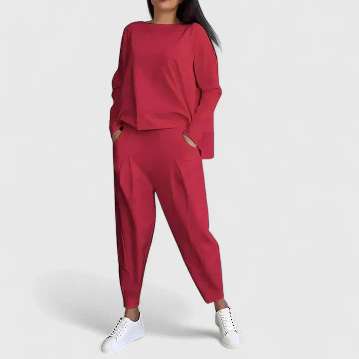 Soe | Stylowy Dwuczęściowy Zestaw